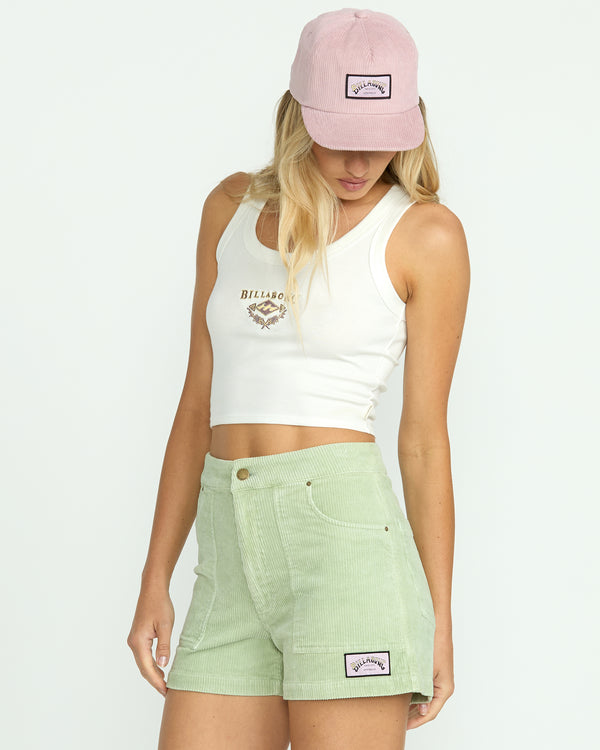 Billabong Original Tiny Knit Tank - Salt Crystal