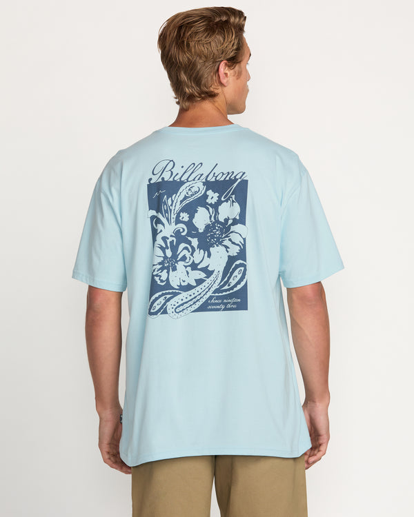 Billabong Osmosis Regular Tee - Coastal Blue