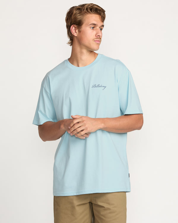 billabong Osmosis Regular Tee - Coastal Blue