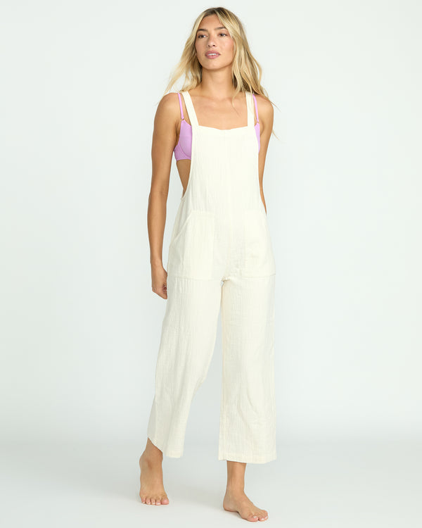 Billabong Pacific Time Jumpsuit - Whitecap