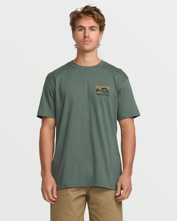Billabong Palm Springs Premium Tee - Dark Slate