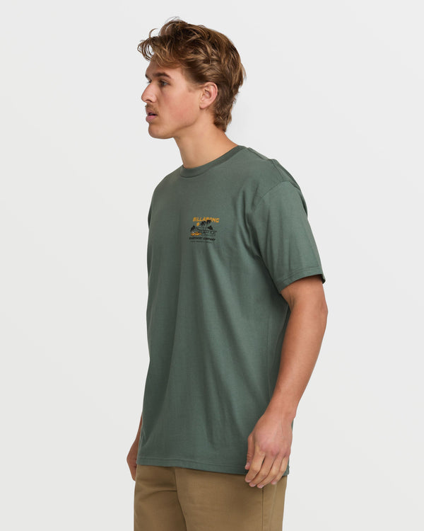 Billabong Palm Springs Premium Tee - Dark Slate