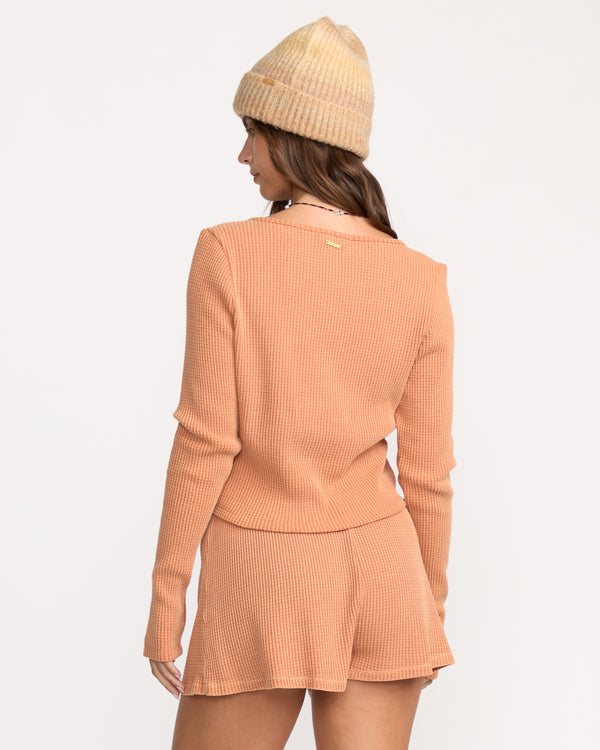 Billabong Paxton Long Sleeve Top - Sunburnt