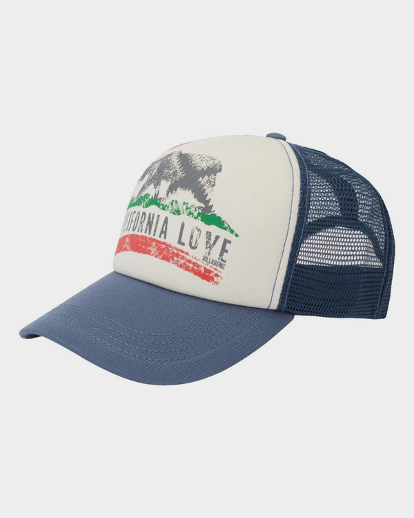 billabong Pitstop Trucker Hat - Indigo