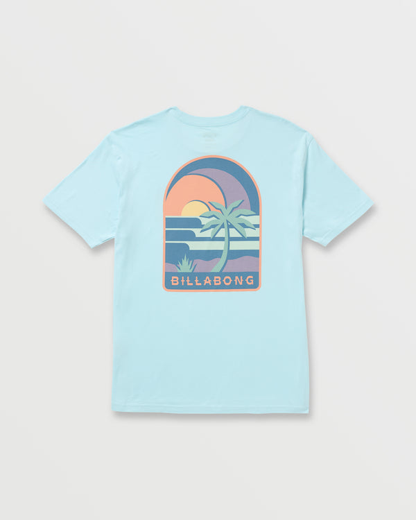 Billabong Portal Premium Tee - Coastal Blue