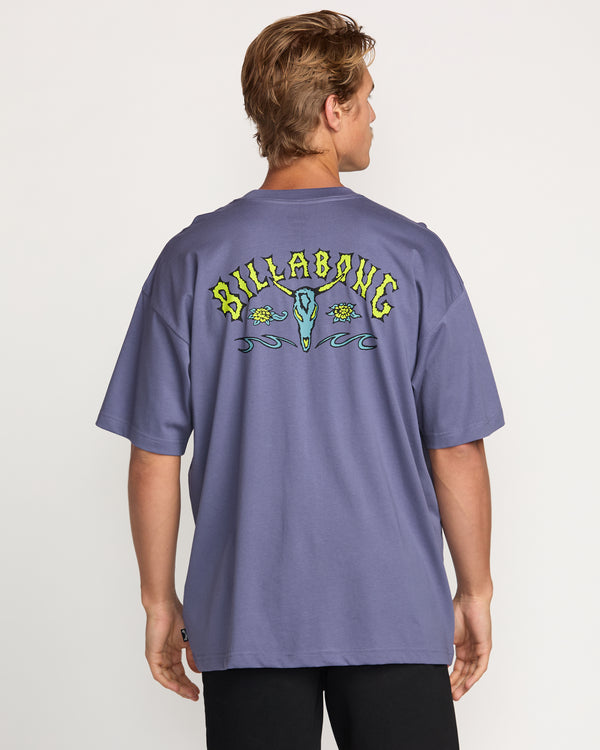 Billabong Raging Bull Regular Tee - Lavender