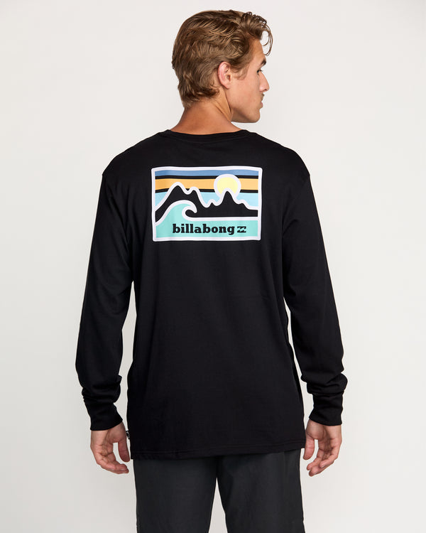 Billabong Range A/Div Long Sleeve Tee - Black