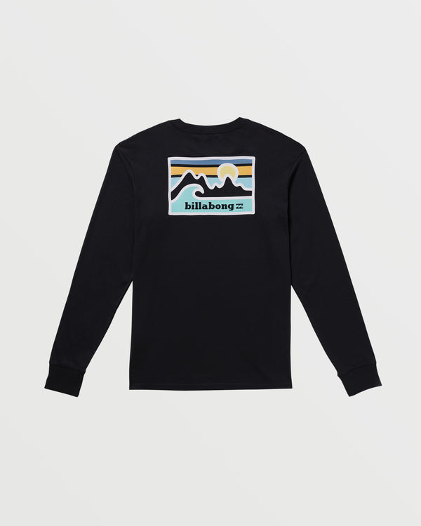 Billabong Range A/Div Long Sleeve Tee - Black