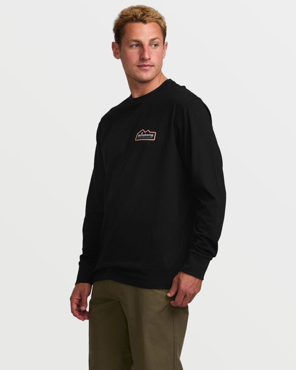 Billabong Range A/Div Long Sleeve Tee - Black