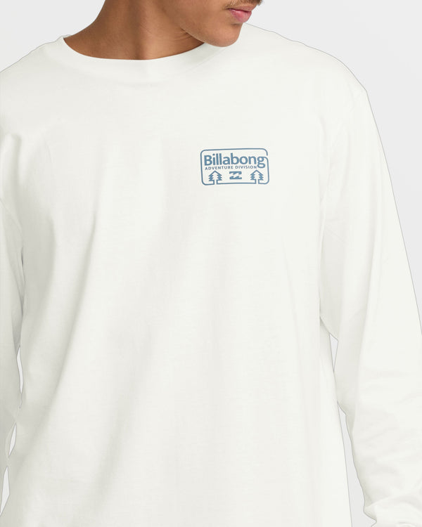 Billabong Range A/Div Long Sleeve Tee - Off White