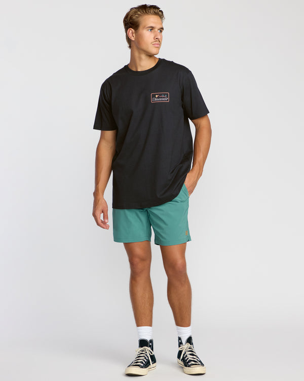 Billabong Range A/Div Short Sleeve T-Shirt - Black