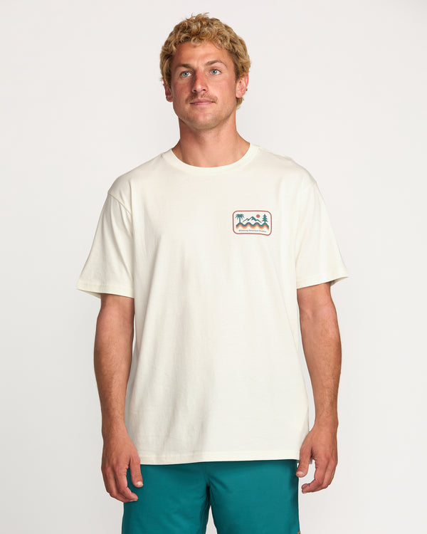 billabong Range A/Div Tee - Off White