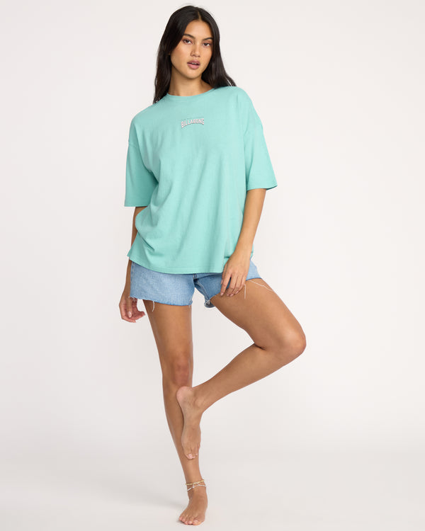 Billabong Reach For Sunshine T-Shirt - Misty Blue