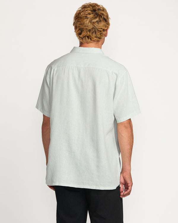 Billabong Ricardo Short Sleeve Shirt - Ash Blue