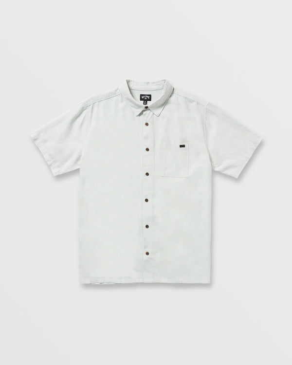 Billabong Ricardo Short Sleeve Shirt - Ash Blue