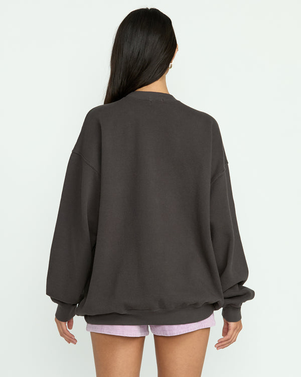 Billabong Ride In Crew Sweatshirt - Black Sands