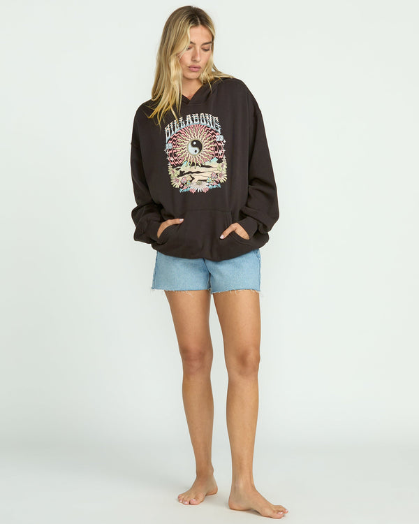 Billabong Ride Out Hoodie - Black Sands
