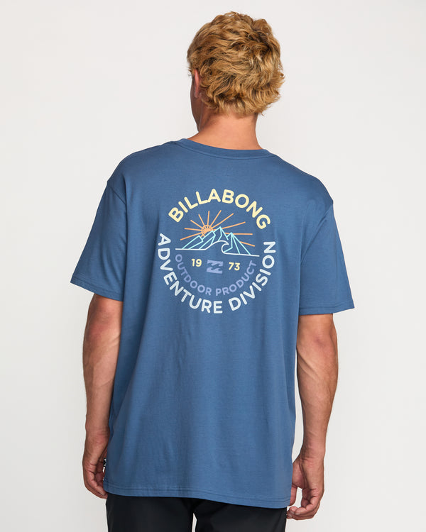 Billabong Rockies A/Div Tee - Deep Blue