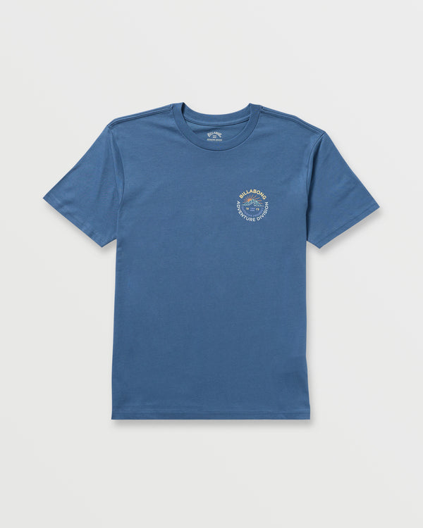Billabong Rockies A/Div Tee - Deep Blue