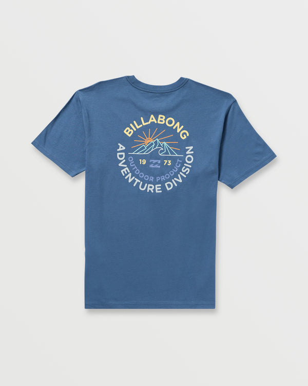 Billabong Rockies A/Div Tee - Deep Blue