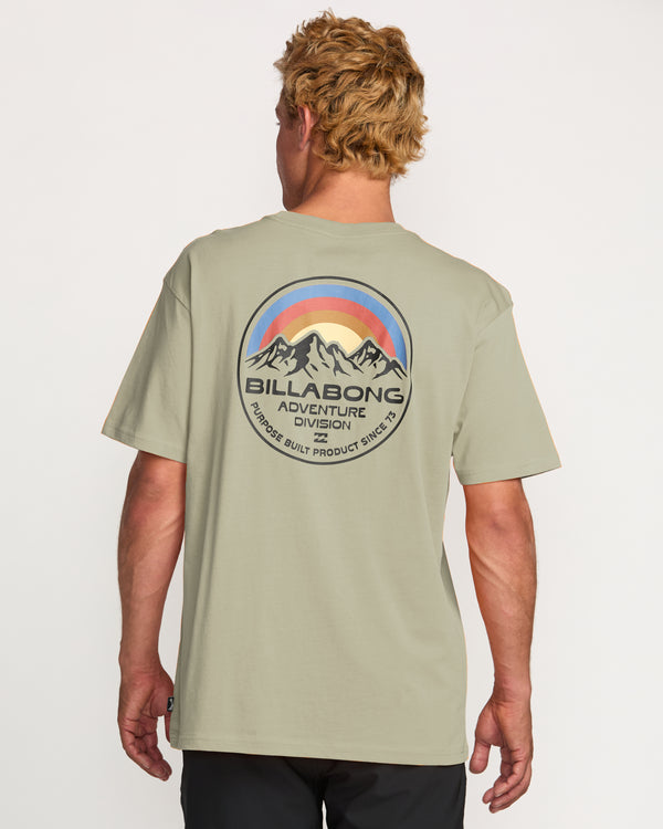 Billabong Rockies A/Div Tee - Sage Heather