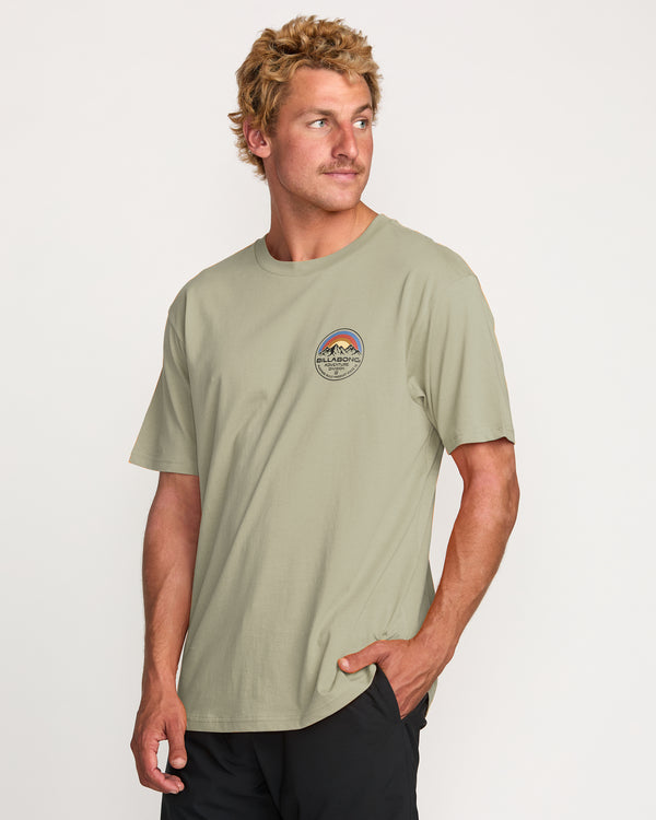 Billabong Rockies A/Div Tee - Sage Heather