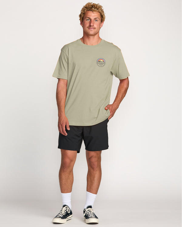 Billabong Rockies A/Div Tee - Sage Heather