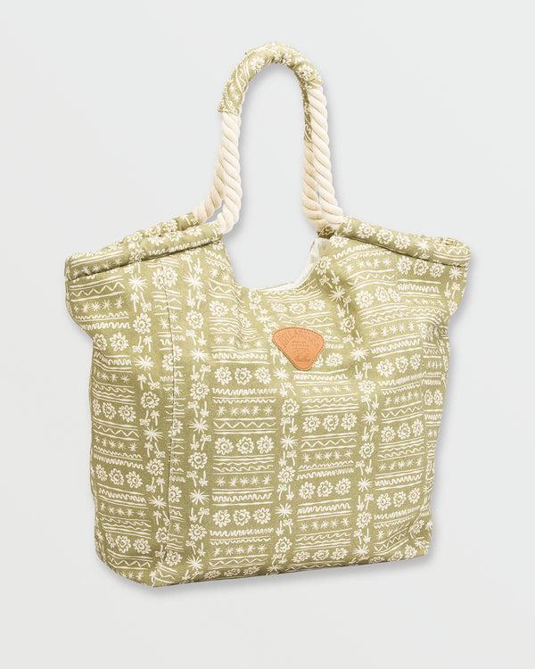 Billabong Rope Tote Bag - Green Tea