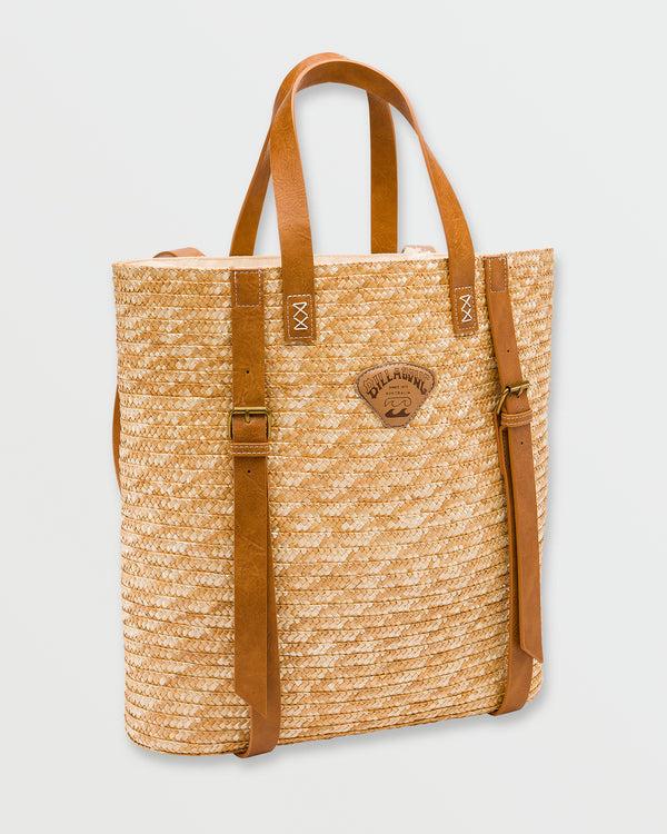Billabong Ruhl Plage Straw Bag - Tan
