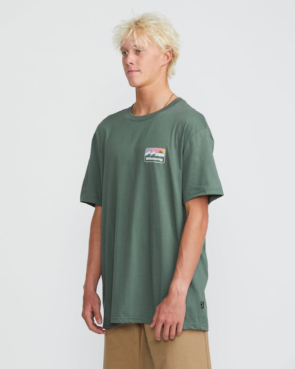 Billabong Runner Premium Tee - Dark Slate