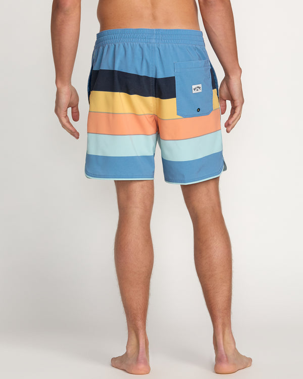 Billabong Sandbar Laybacks 17" Trunks - Carolina Blue