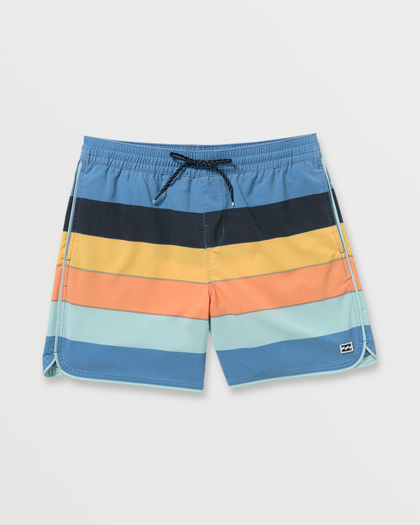 Billabong Sandbar Laybacks 17" Trunks - Carolina Blue