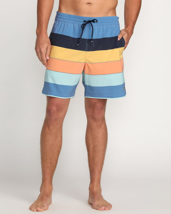 billabong Sandbar Laybacks 17" Trunks - Carolina Blue