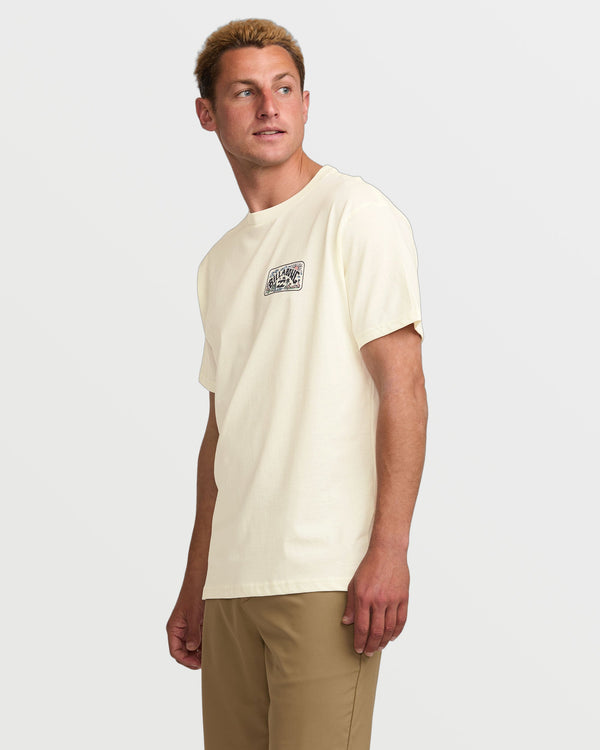 Billabong Scenic Arch A/Div Tee - Off White