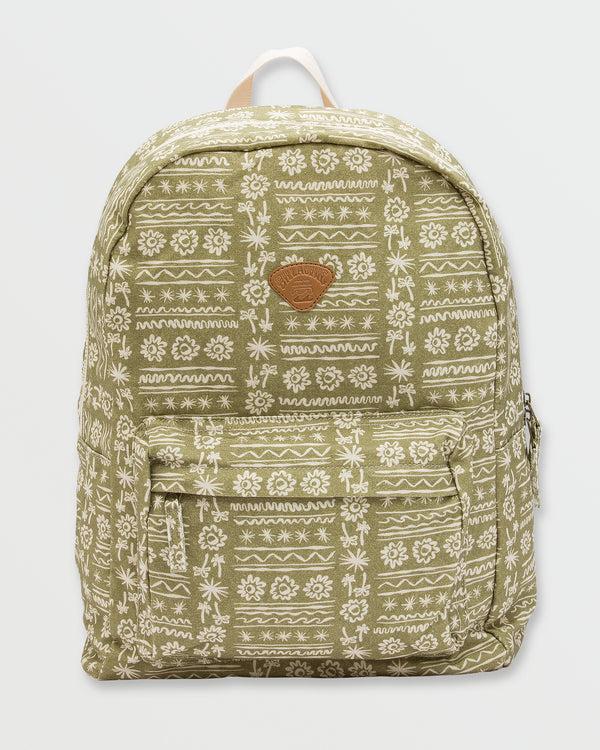 Billabong Schools Out Backpack - Green Tea