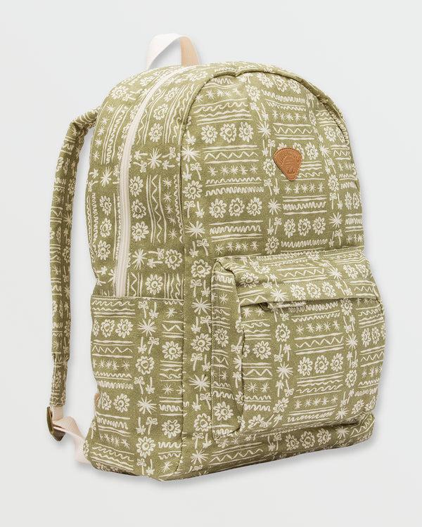 billabong Schools Out Backpack - Green Tea