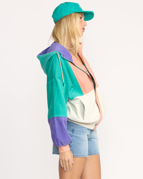 Billabong Set The Tone Jacket - Aqua Haze