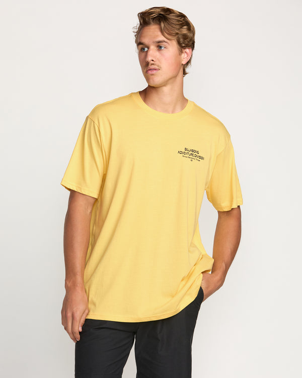 billabong Setup A/Div Tee - Lemon