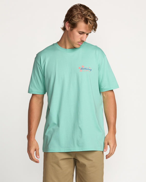 Billabong Skull Island Premium Tee - Bermuda