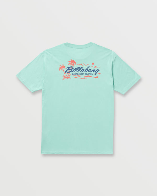Billabong Skull Island Premium Tee - Bermuda