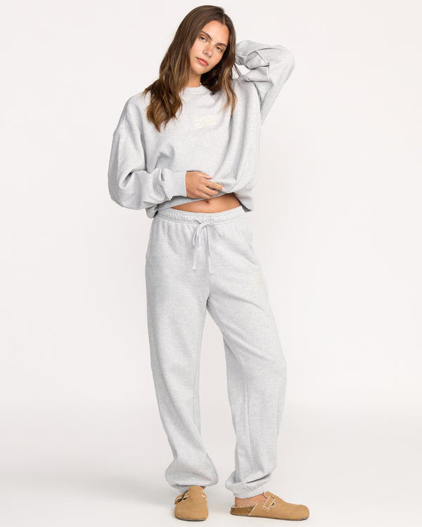 Billabong So Sunny Sweatpants - Heather Grey