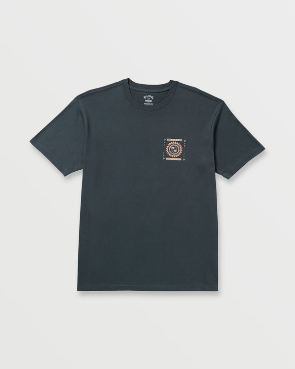 Billabong Spun Out Premium Tee - Aged Indigo