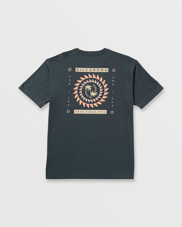 Billabong Spun Out Premium Tee - Aged Indigo