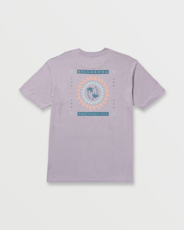 Billabong Spun Out Premium Tee - Light Purple