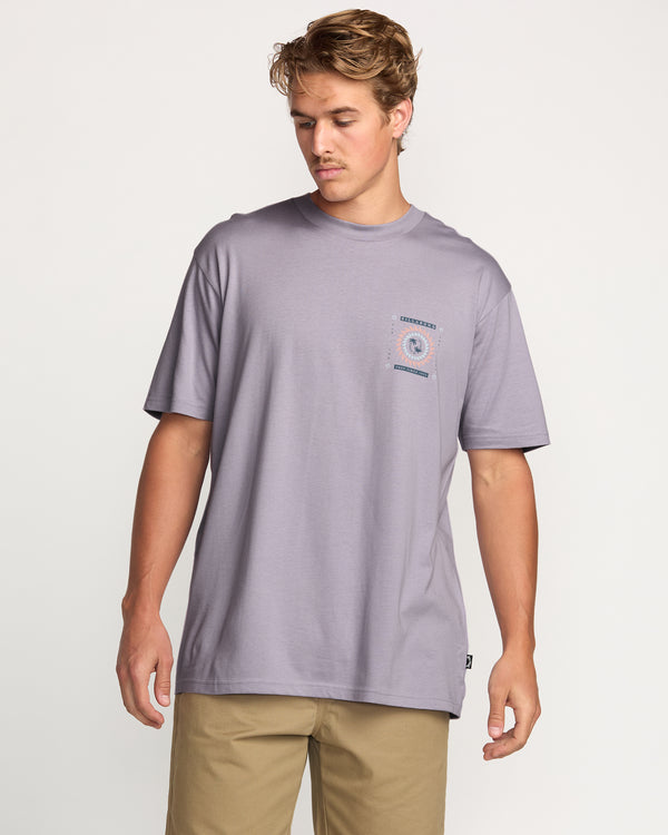 Billabong Spun Out Premium Tee - Light Purple