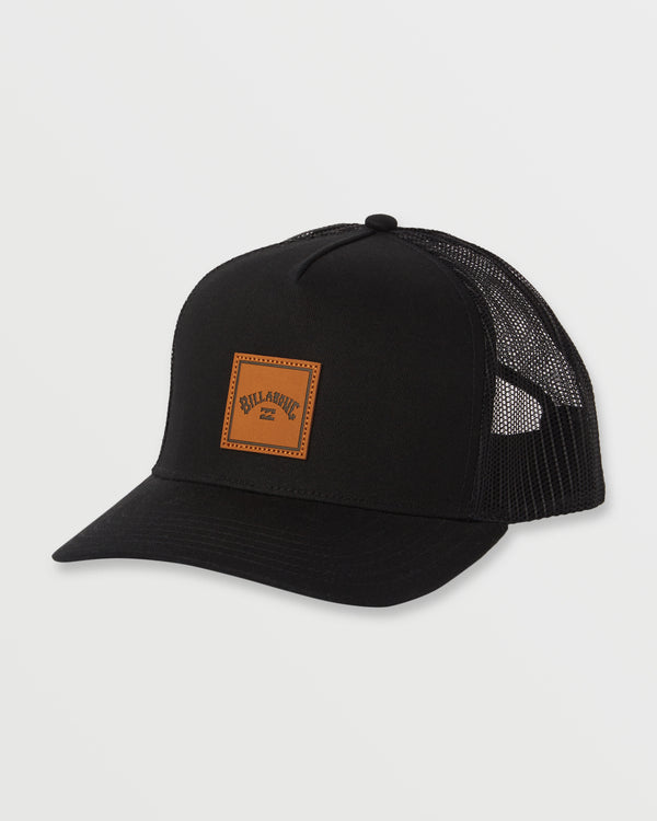 billabong Stacked Trucker Hat - Black