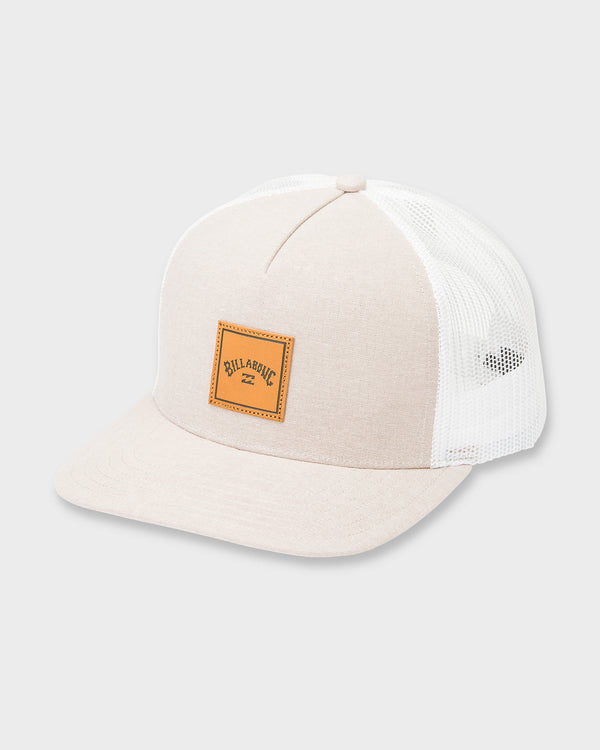 billabong Stacked Trucker Hat - Sand