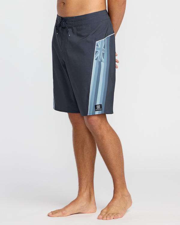 Billabong Straddie Pro Hi Boardshorts - Harbor Blue