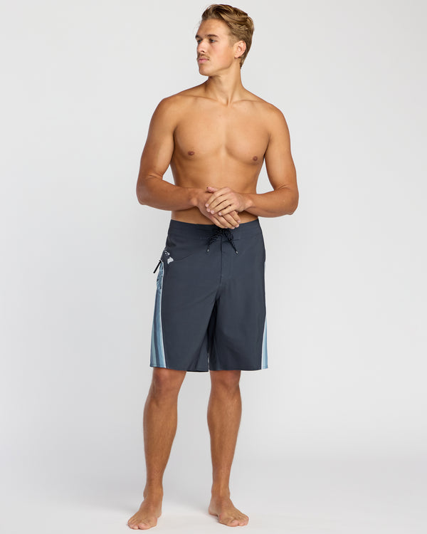 Billabong Straddie Pro Hi Boardshorts - Harbor Blue