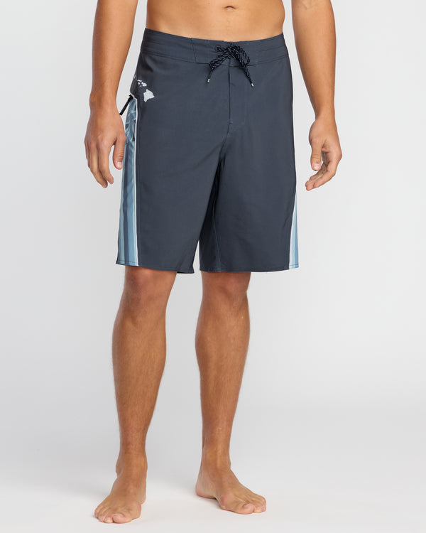 billabong Straddie Pro Hi Boardshorts - Harbor Blue